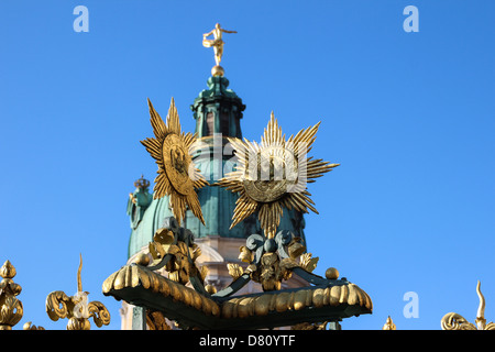 Palazzo di Charlottenburg detto 'Lietzenburg' situato nel quartiere del cappotto francese di Berlino, Germania Foto Stock