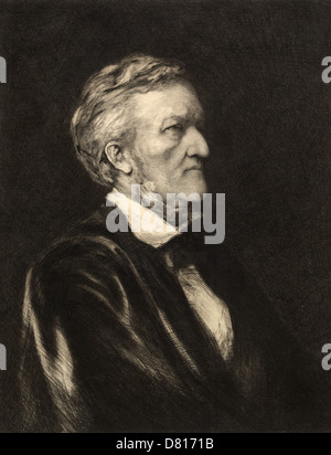 Richard Wagner, Wilhelm Richard Wagner, del compositore tedesco Foto Stock