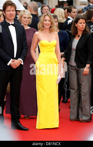 Cannes, Francia. Maggio 16, 2013. Ludivine Sagnier frequentando il "Jeune & Jolie' premiere e apertura al 66° Festival di Cannes. Maggio 16, 2013. Credito: DPA/Alamy Live News Foto Stock