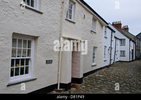 Boscastle,Cornwall,pittoresco porto protectyed,National Trust,popolare destinazione turistica,soggette a inondazioni in 2004 Foto Stock