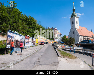 San Martin's Cathedral di Bratislava Foto Stock