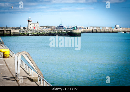 Faro a Howth Foto Stock