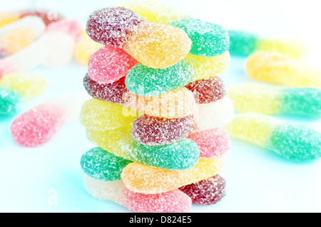 caramelle di gelatina Foto Stock