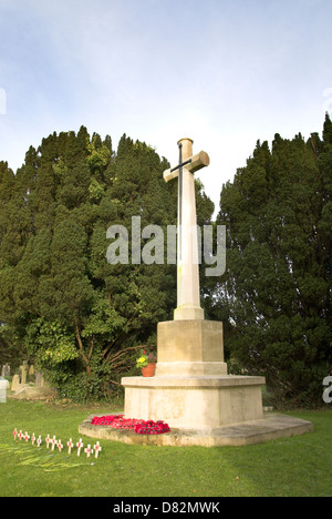 Il Memoriale di guerra - Broadwater e Worthing cimitero, Worthing, West Sussex. Foto Stock