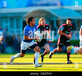 Dublino, Irlanda. Il 17 maggio 2013. Isa Nacewa (Leinster) fa una pausa durante la Amlin Cup finale tra Leinster e Stade Francais dalla Royal Dublin Society. Credit: Azione Plus immagini di Sport / Alamy Live News Foto Stock