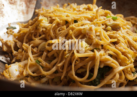 Mie Goring Jawa; indonesiano noodles fritti Foto Stock