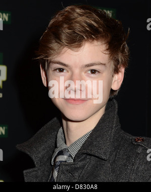 Thomas Brodie-Sangster Jameson Dublin International Film Festival - Gala di chiusura lo screening di "morte di un supereroe' alla Foto Stock