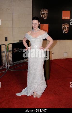 Olivia Williams Orange British Academy Film Awards (BAFTAs) afterparty tenutosi presso la struttura Grosvenor House Hotel - all'esterno degli Arrivi Foto Stock