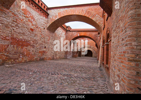 La Zitadelle di Spandau, fortezza medioevale a Berlino, Germania Foto Stock