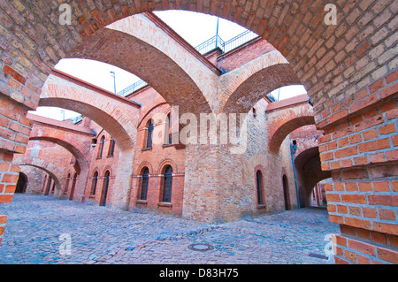 La Zitadelle di Spandau, fortezza medioevale a Berlino, Germania Foto Stock