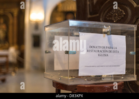 Misericordia Santuario nel villaggio di Borja, Aragona, Spagna Foto Stock