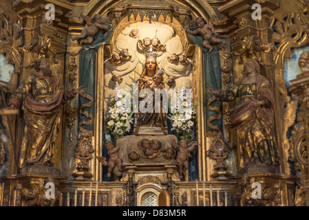 Misericordia Santuario nel villaggio di Borja, Aragona, Spagna Foto Stock