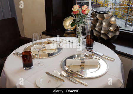 Ristorante Seven Seas su Süllberg, Hamburg-Blankenese, Germania Foto Stock