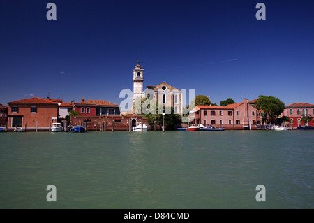 La chiesa di Santa Maria degli Angeli sull isola di Murano - Venezia, Italia Foto Stock