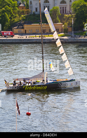 Il 2008/09 Volvo Ocean Race è stato uno yacht race svoltosi tra PTOM 4,2008, e 27 giugno 2009,barche partecipanti,Stoccolma, Svezia Foto Stock