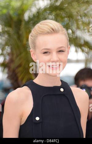 Cannes, Francia. 19 Maggio, 2013. Carey Mulligan assiste il photocall per 'Inside Llewyn Davis" presso la 66annuale di festival di pellicola di Cannes il 19 maggio 2013 a Cannes, Francia. (Immagine di credito: credito: Federico Injimbert/ZUMAPRESS.com/Alamy Live News) Foto Stock