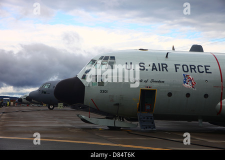 Ogiva dettagli su una LC-130H aeromobili del 109 Airlift Wing. Foto Stock