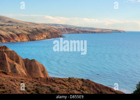 La pittoresca baia di Aldinga area della penisola di Fleurieu Sud Australia Foto Stock