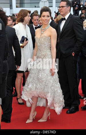 Cannes, Francia. Il 19 maggio 2013. Jessica Biel frequentando il 'Inside Llewyn Davis' premiere al 66° Festival di Cannes. Credito: dpa picture alliance / Alamy Live News Foto Stock