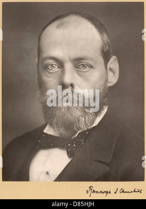 Signore Randolph Churchill Foto Stock