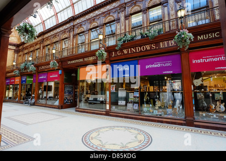 Central Arcade shopping centre, Newcastle Upon Tyne Foto Stock