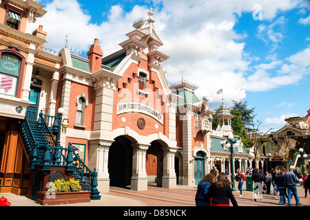 Disneyland Paris, trasporto. Foto Stock