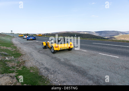 Caterham Cars è un produttore di specialista leggero vetture sportive. Foto Stock