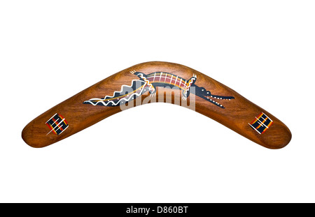 Australian boomerang di souvenir Foto Stock