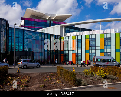 King's Mill Hospital di Sutton in Ashfield vicino a Mansfield Nottinghamshire Inghilterra gestito dalla Foresta di Sherwood Hospitals NHS Trust Foto Stock