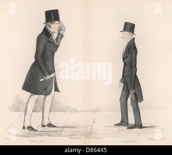 Moderno Athenians Plate 38 - Edimburgo Foto Stock