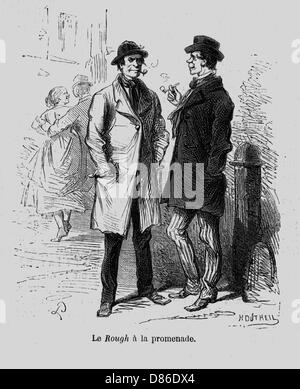 Tipi criminali, Londra 1867 Foto Stock