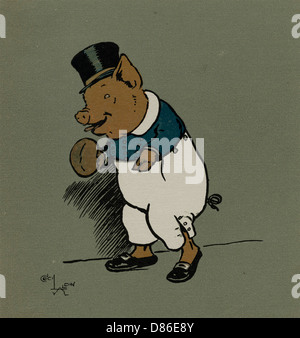Fame Pietro vestito come Fat Boy In Pickwick Foto stock - Alamy