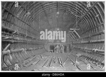 Blackwall Tun. Costruire Foto Stock