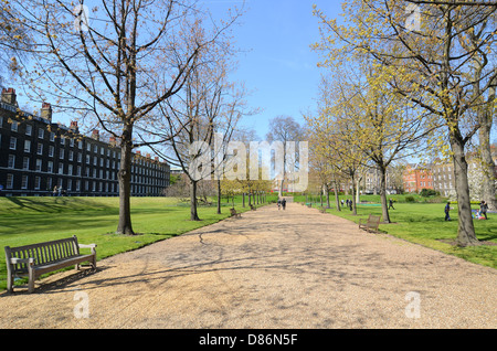 Gray's Inn giardini nel centro di Londra, Regno Unito. Foto Stock