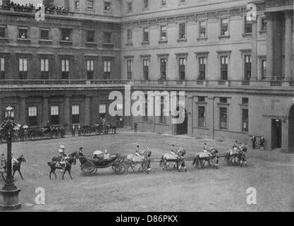 Giubileo dei Diamanti della Regina Vittoria 1897 Foto Stock