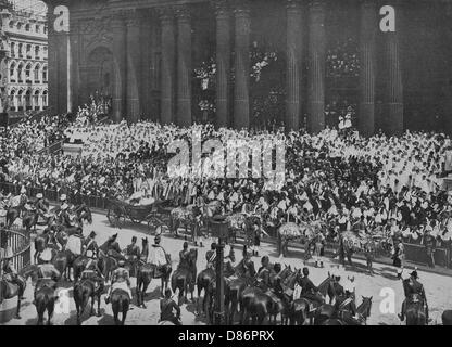 Giubileo dei Diamanti della Regina Vittoria 1897 Foto Stock