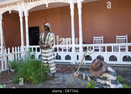 La vecchia prigione di St. Augustine Florida USA Foto Stock