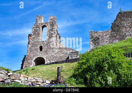 Benvenuti in Repubblica ceca - Potstejn rocca e castello Foto Stock