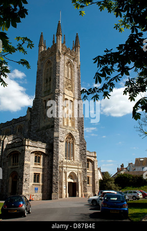 Chiesa della Santa Trinità, Exmouth, Devon, Inghilterra, Regno Unito Foto Stock