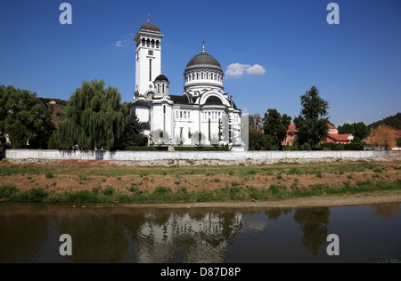 Gli ortodossi la Santa Trinità, Sfanta Treime, Sighisoara, Sighisoara, Saxoburgum, in Mures County in Transilvania, Romania. Esso Foto Stock