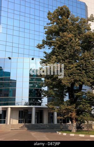 PETROM-building, Ploiesti, una città in grande Valacchia, Romania Foto Stock