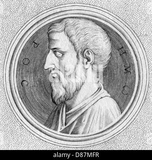 OMERO (MEDAGLIA) Foto Stock