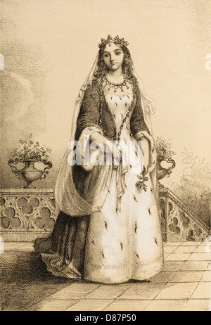Margherita di Anjou Foto Stock
