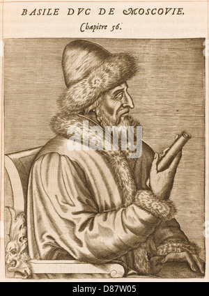 Vasily Iii Russia Thevet Foto Stock