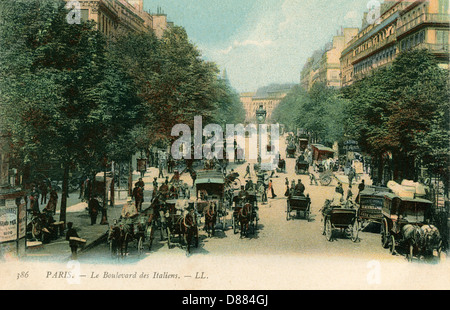 PARIGI/BOULEVARD ITALIENS Foto Stock