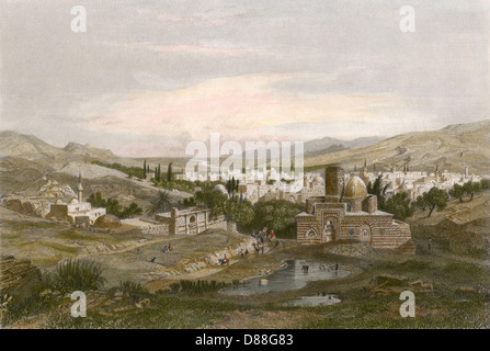 SIRIA/DAMASCO C1840 Foto Stock