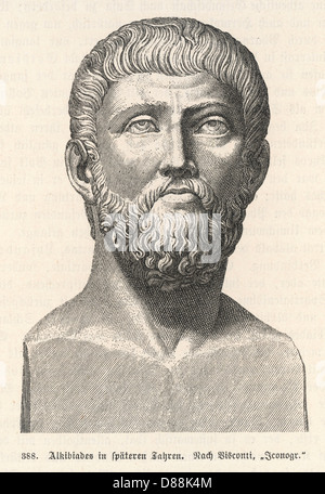 ALCIBIADES (450 - 404 A.C.) Foto Stock