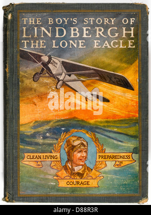 Lindbergh per la copertina del libro Foto Stock