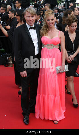 Cannes, Francia. Il 21 maggio 2013. Mika Hakkinen assiste il dietro i candelabri Premiere - La 66annuale di Cannes Film Festival a Foto Stock