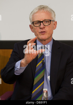 Norman agnello,Lib Dem MP North Norfolk, Ministro di Stato per la cura e il sostegno al King's Fund in Cavendish Square Foto Stock